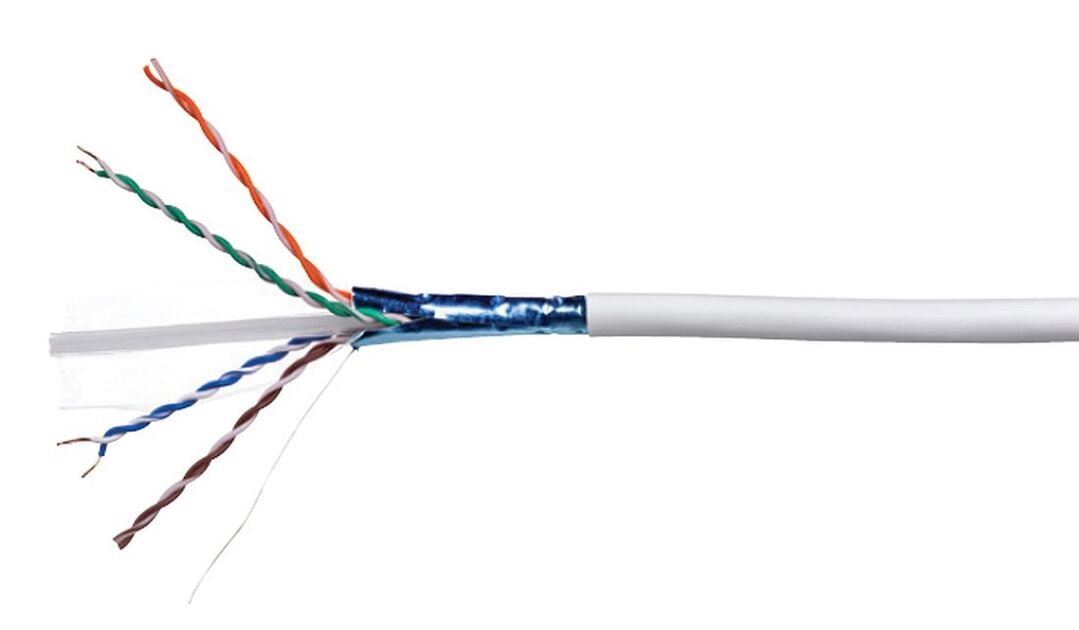 CABO FTP LSZH 4P X 23 AWG CAT.6A BR